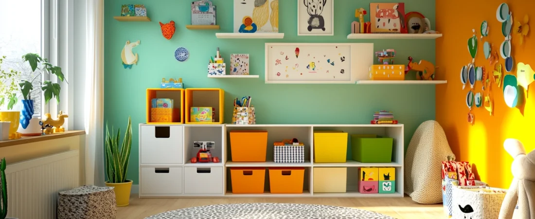 10 productos imprescindibles para organizar una habitación infantil